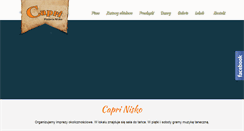 Desktop Screenshot of caprinisko.pl